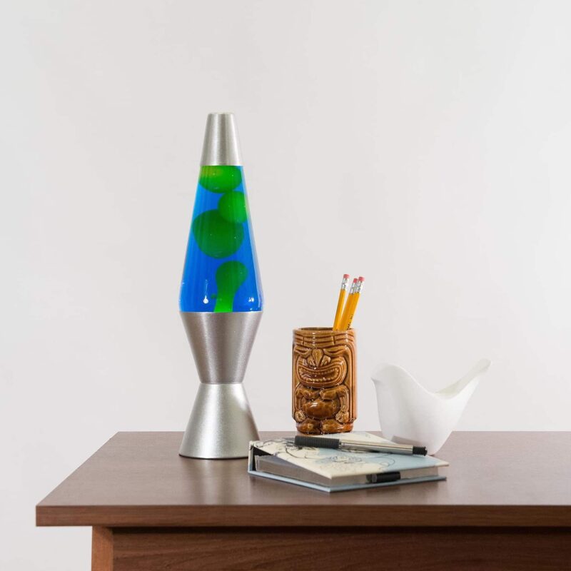 14.5” LAVA Lamp – Yellow/Blue/Silver - US 1531
