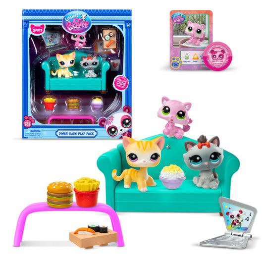 Littlest Pet Shop Diner Dash Play Pack - US 3029