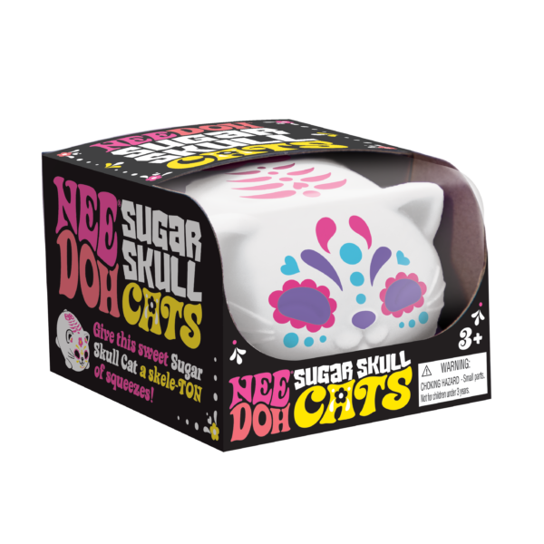 NeeDoh Sugar Skull Cats - US 5118