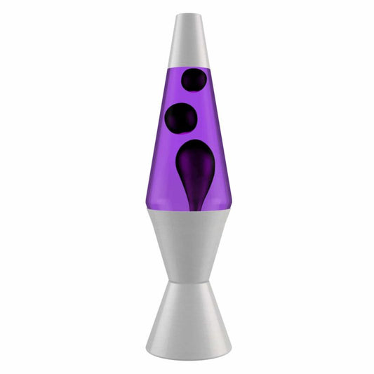 14.5’’ LAVA Lamp – Black &amp; Purple - US 7736