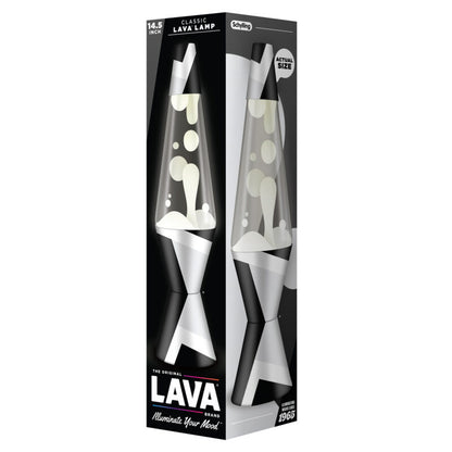 14.5″ Lava Lamp Polygonal White Tone - US 1679
