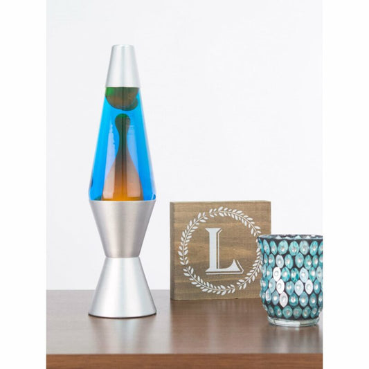 14.5” LAVA Lamp – Orange/Blue/Silver - US 2741