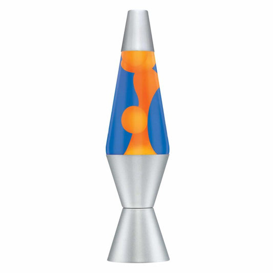14.5” LAVA Lamp – Orange/Blue/Silver - US 2741