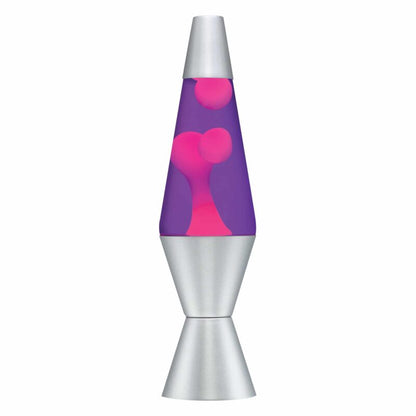 14.5” LAVA Lamp – Pink/Purple/Silver - US 7183