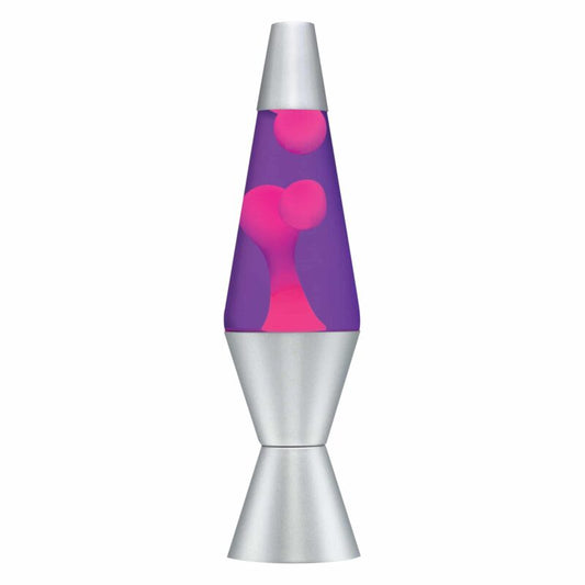 14.5” LAVA Lamp – Pink/Purple/Silver - US 7183