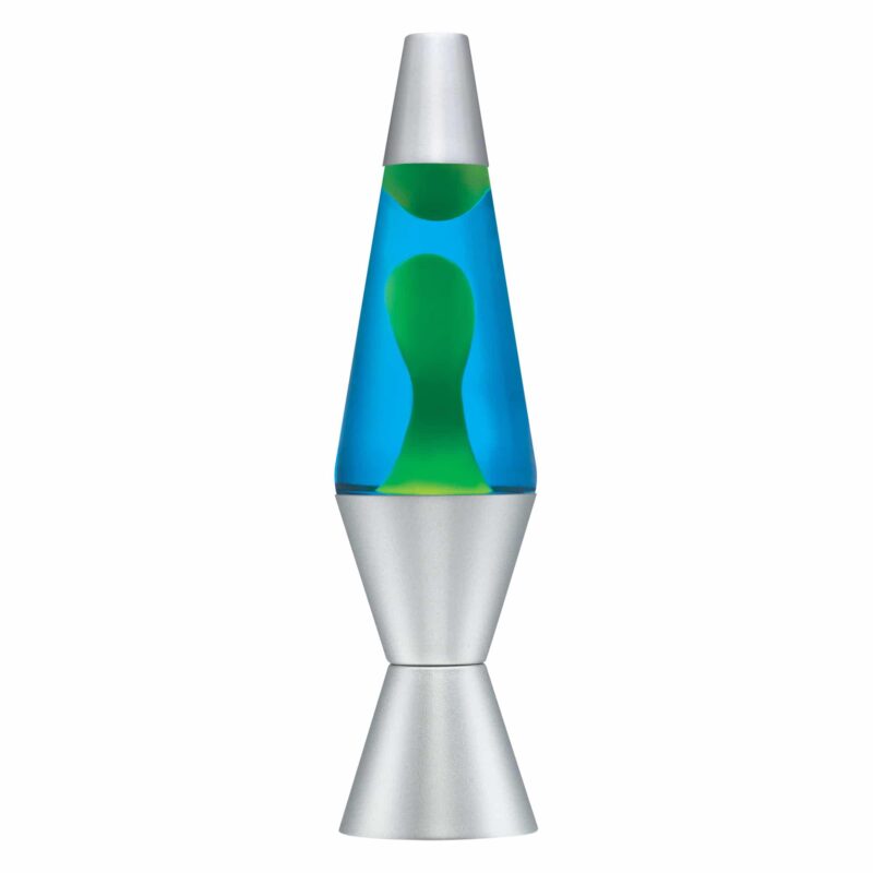 14.5” LAVA Lamp – Yellow/Blue/Silver - US 1531