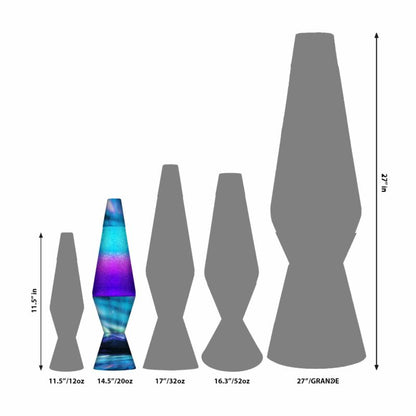 14.5″ LAVA Lamp Colormax Northern Lights – Glitter - US 8448