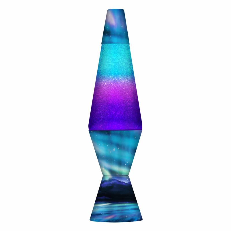 14.5″ LAVA Lamp Colormax Northern Lights – Glitter - US 8448
