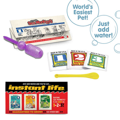 Sea-Monkeys Retro Instant Life - US 6609