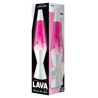 14.5″ Lava Lamp Opalescent Pearl - US 5581