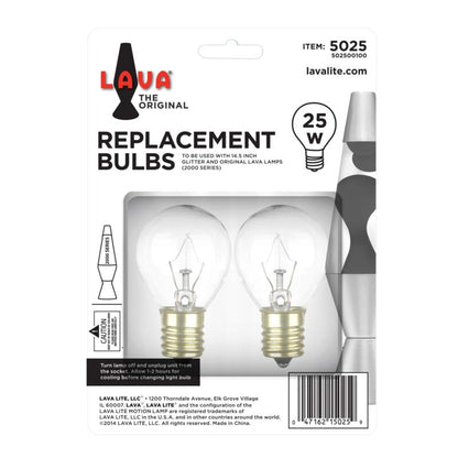 25W LAVA Lamp Light Bulb W/Tray - US 1277