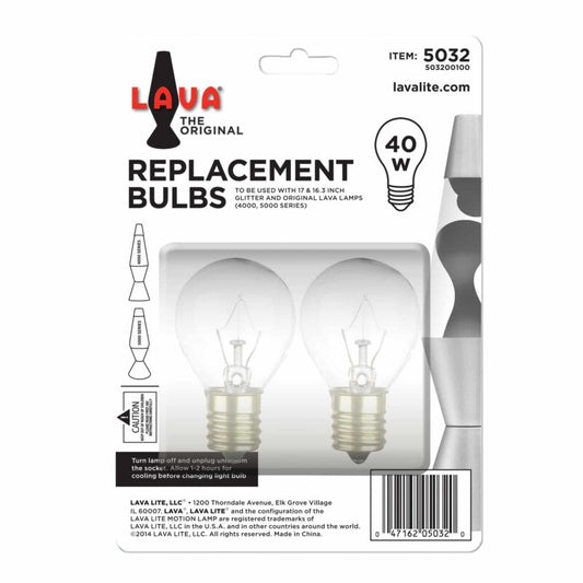 40W LAVA Lamp Light Bulb A15 - US 3816