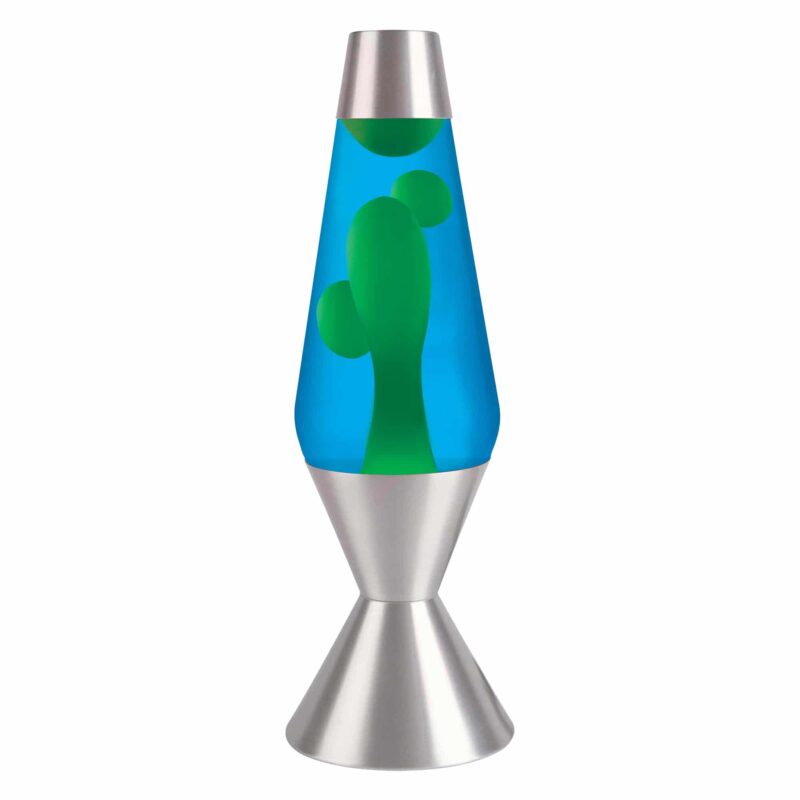 16.3″ LAVA Lamp – Yellow/Blue/Silver - US 3679