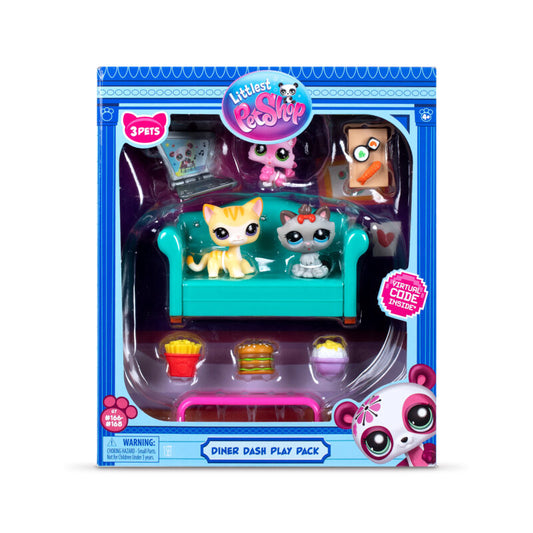 Littlest Pet Shop Diner Dash Play Pack - US 3029