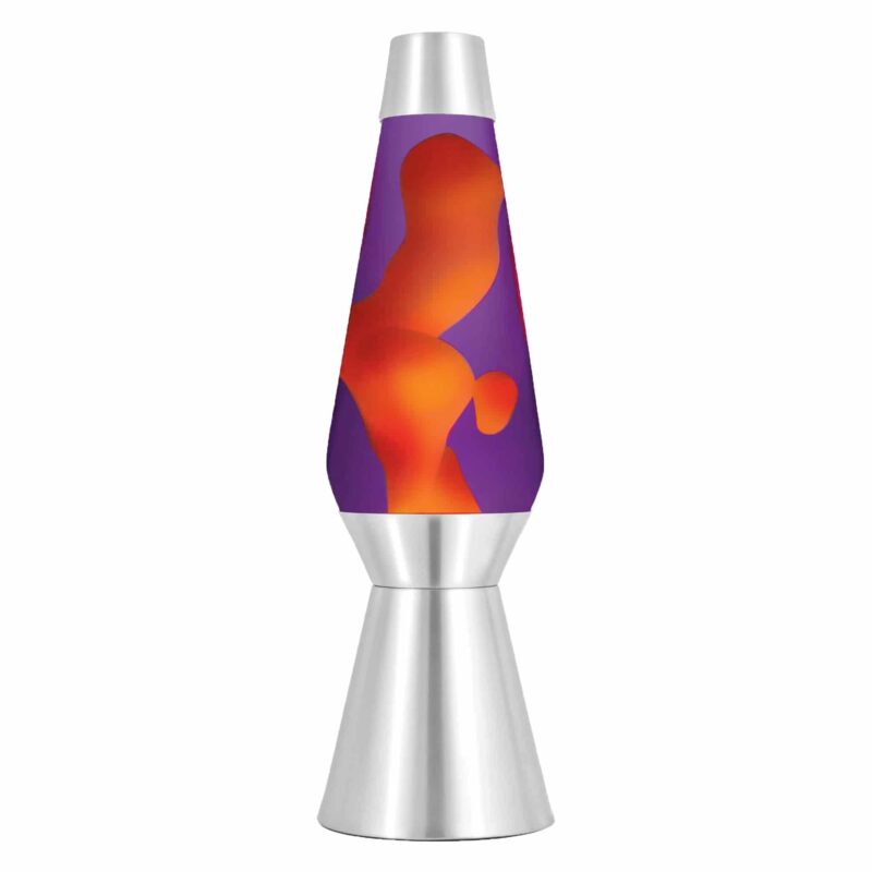 27″ LAVA Lamp Grande – Yellow/Purple/Silver - US 8300
