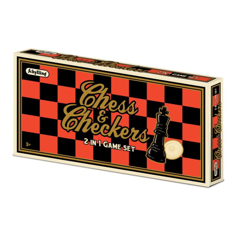 Chess &amp; Checkers Set - US 3979