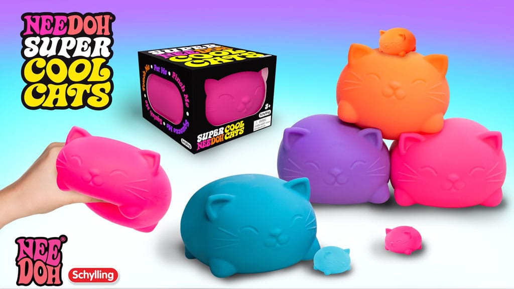 Super NeeDoh Cool Cats - US 4566