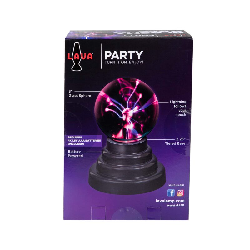 3” LAVA Lamp Plasma Ball - US 6335