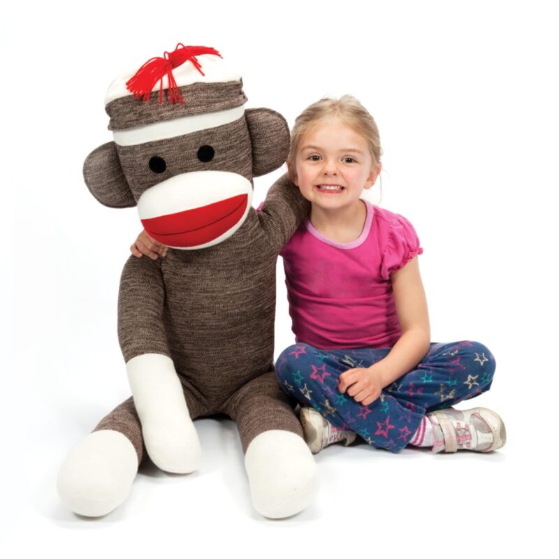 Jumbo Sock Monkey - US 7358