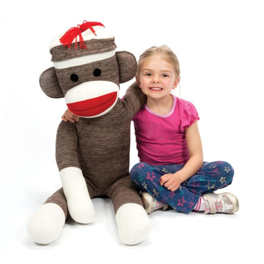 Jumbo Sock Monkey - US 7358