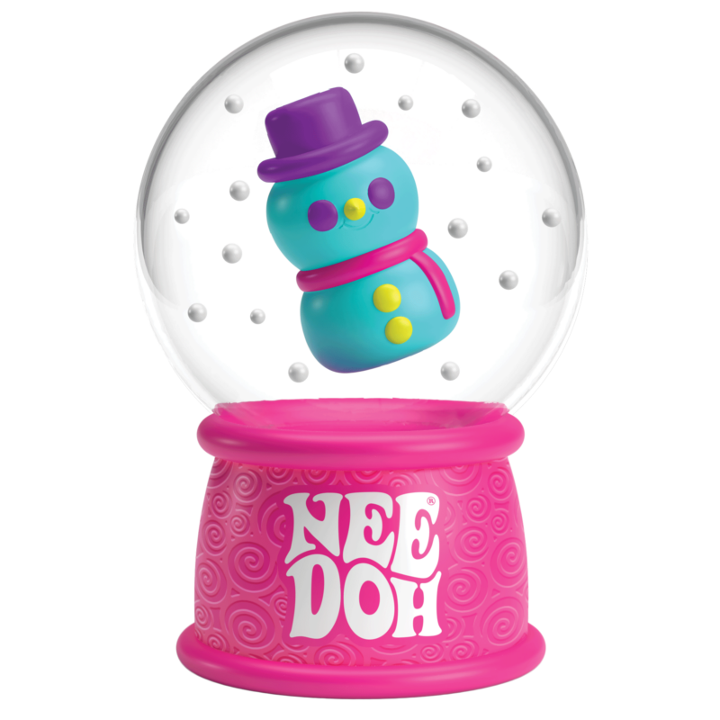NeeDoh Squish N Flow Snow Globe - US 5159