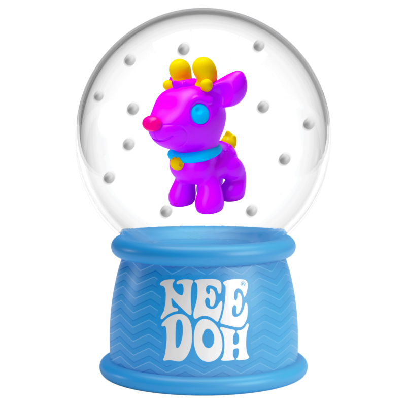 NeeDoh Squish N Flow Snow Globe - US 5159