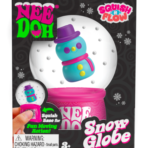 NeeDoh Squish N Flow Snow Globe - US 5159