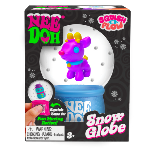 NeeDoh Squish N Flow Snow Globe - US 5159