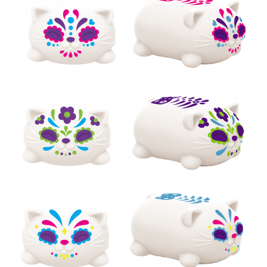 NeeDoh Sugar Skull Cats - US 5118