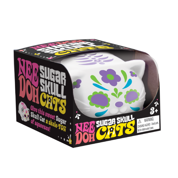 NeeDoh Sugar Skull Cats - US 5118