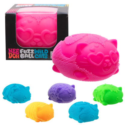 NeeDoh® Fuzz Ball Wild Cats - US 8716